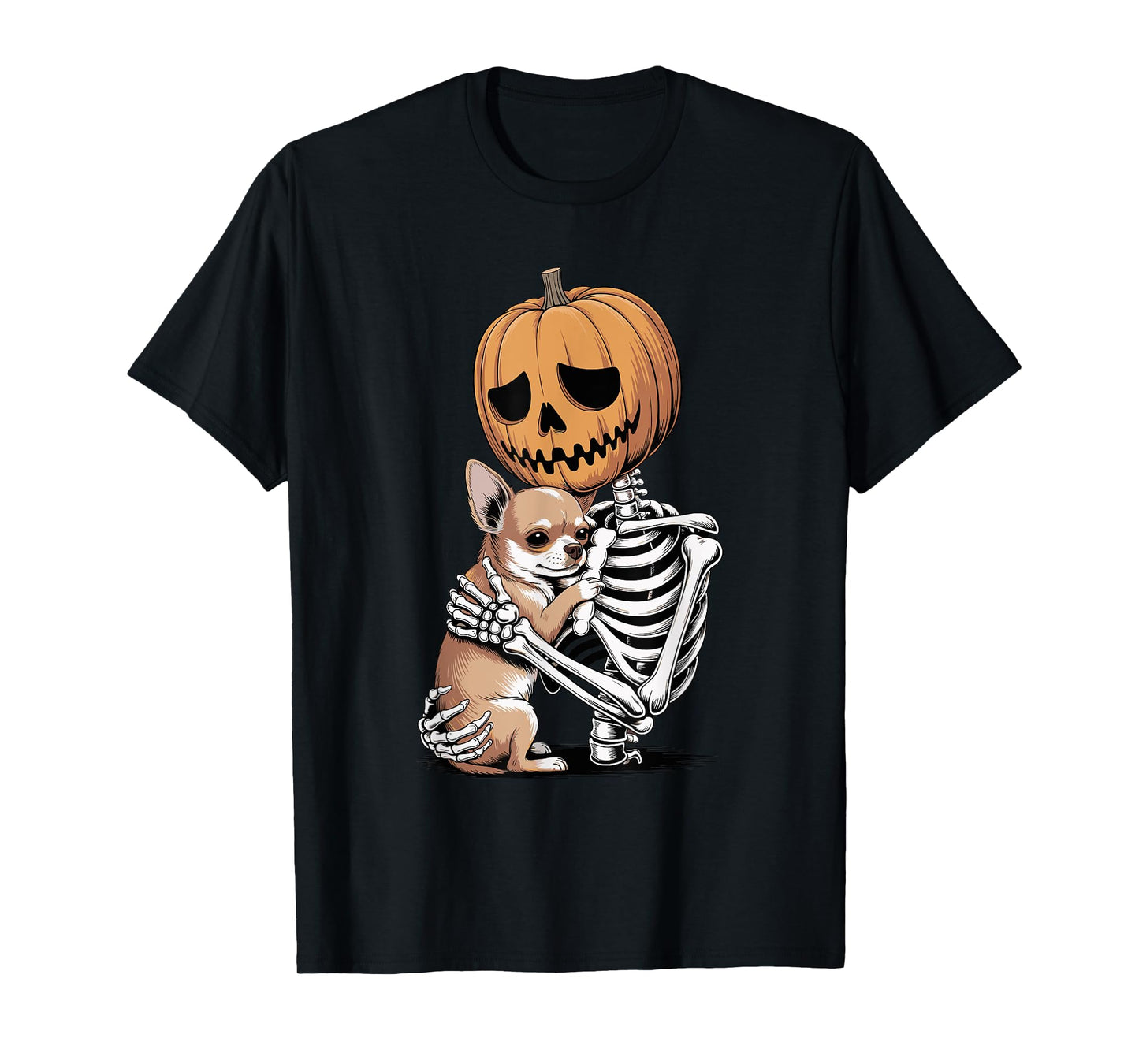 Halloween Skeleton Chihuahua Chihuahuas T-Shirt