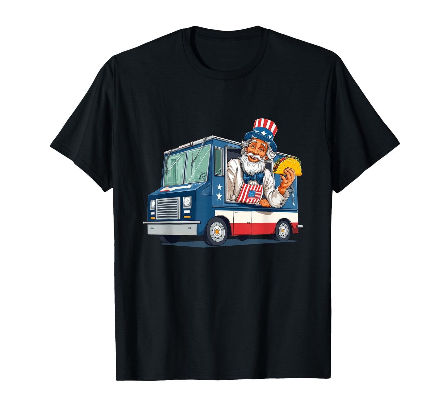 Awesome Taco Uncle with Food Truck for Tacos Boys and Girls T-Shirt