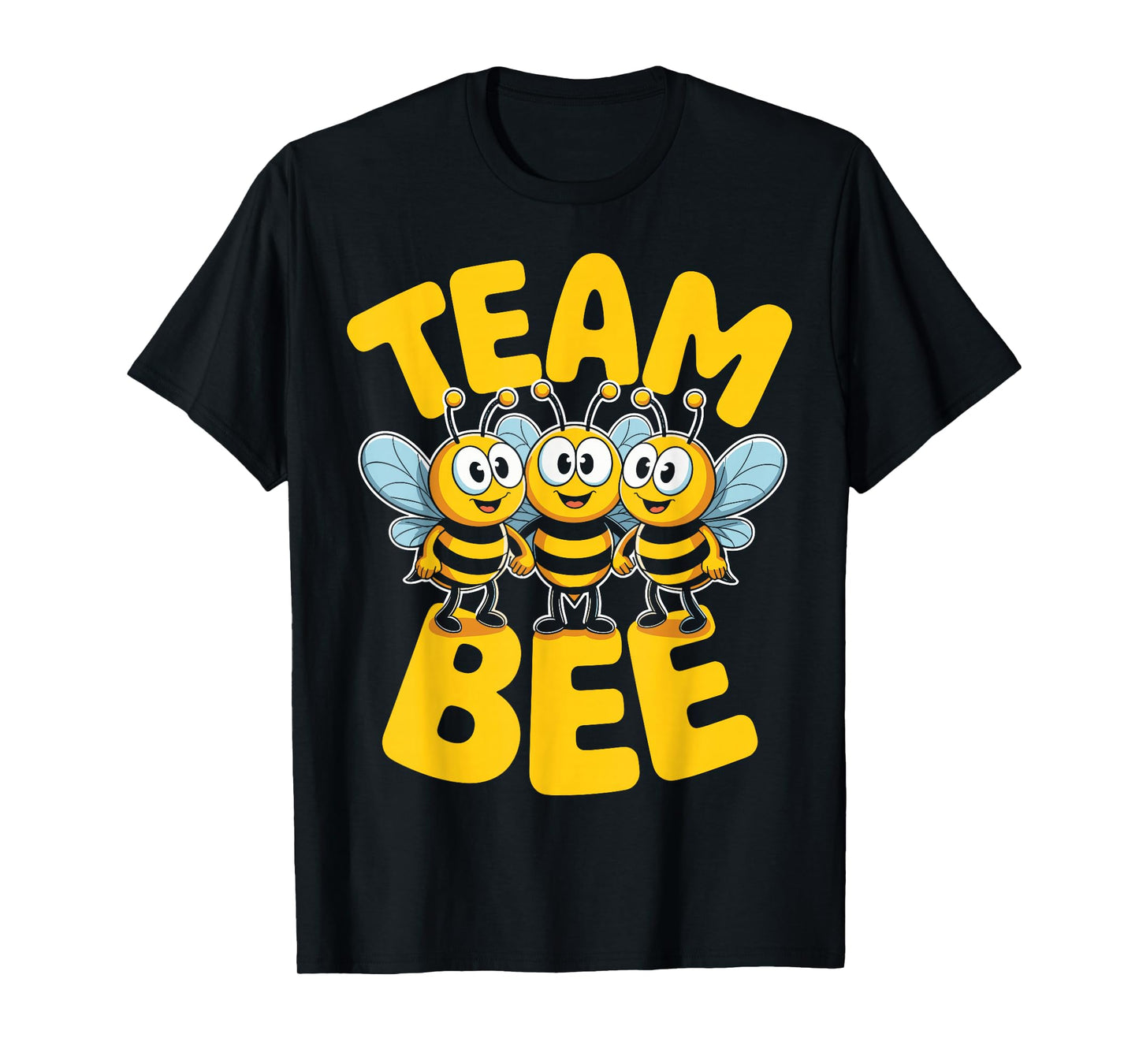 Bee Team Cute Cartoon Apiarist Beehive Party Bumblebee T-Shirt