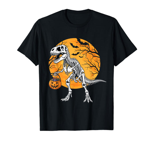 Dinosaur T-Rex Novelty Men Kids Women Halloween Dinosaur T-Shirt
