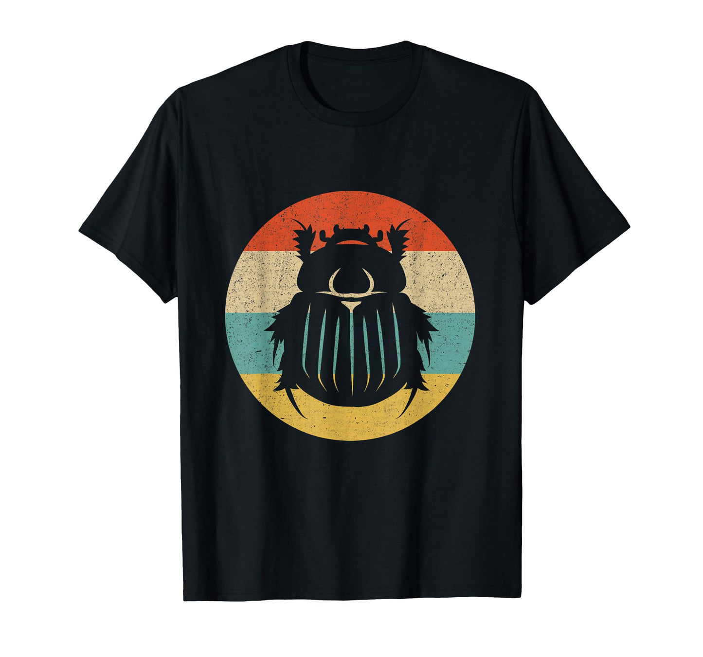 Dung Beetle Entomology Bug Retro Insect Entomologist T-Shirt