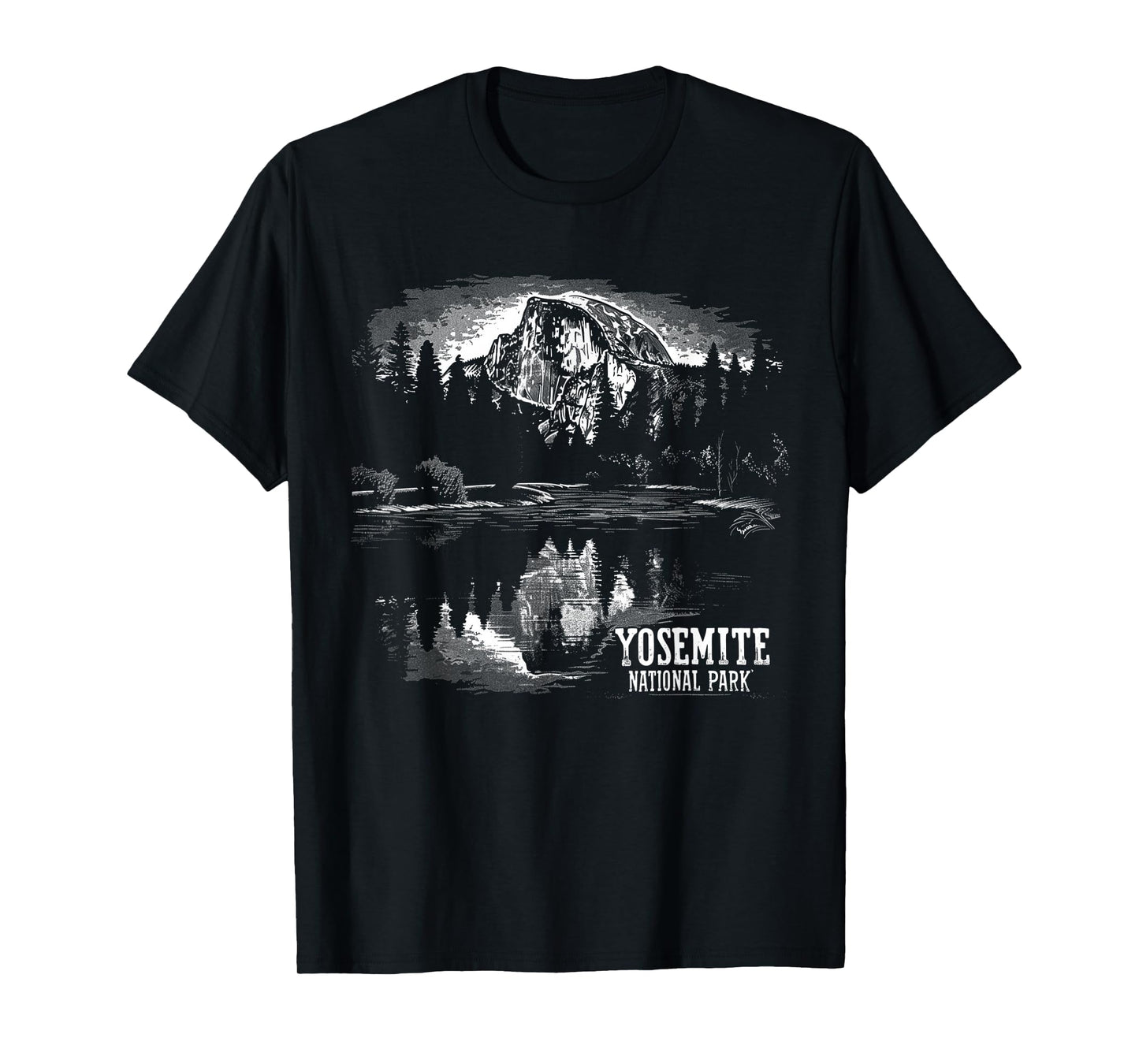 Yosemite - US National Park Vintage Men Women Kids Retro T-Shirt