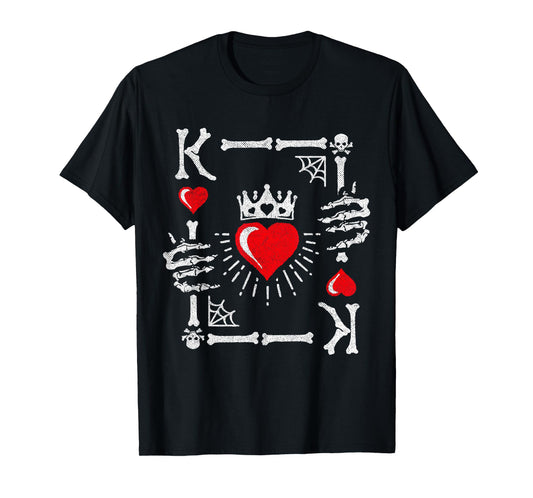 King of Hearts Card Costume - Halloween King of Hearts T-Shirt