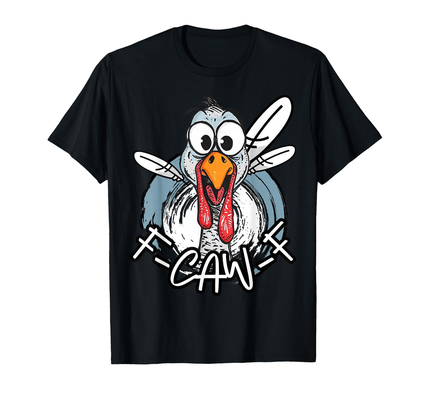 Funny F-Caw-F Turkey Humor Thanksgiving T-Shirt
