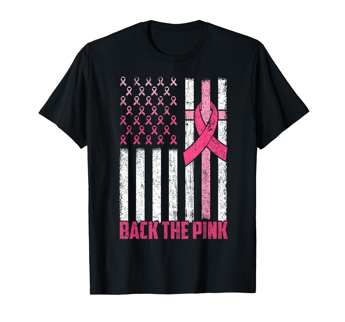 Back The Pink Breast Cancer Awareness Shirts Women Men Kids T-Shirt