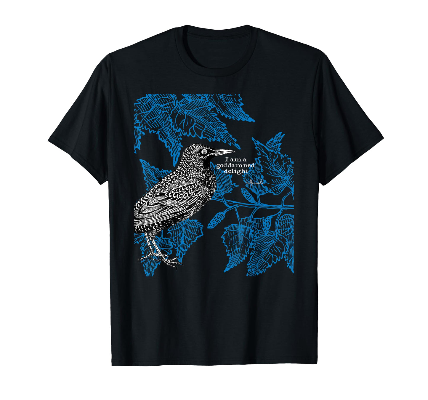Threadless Effin' Birds I Am A Delight T-Shirt