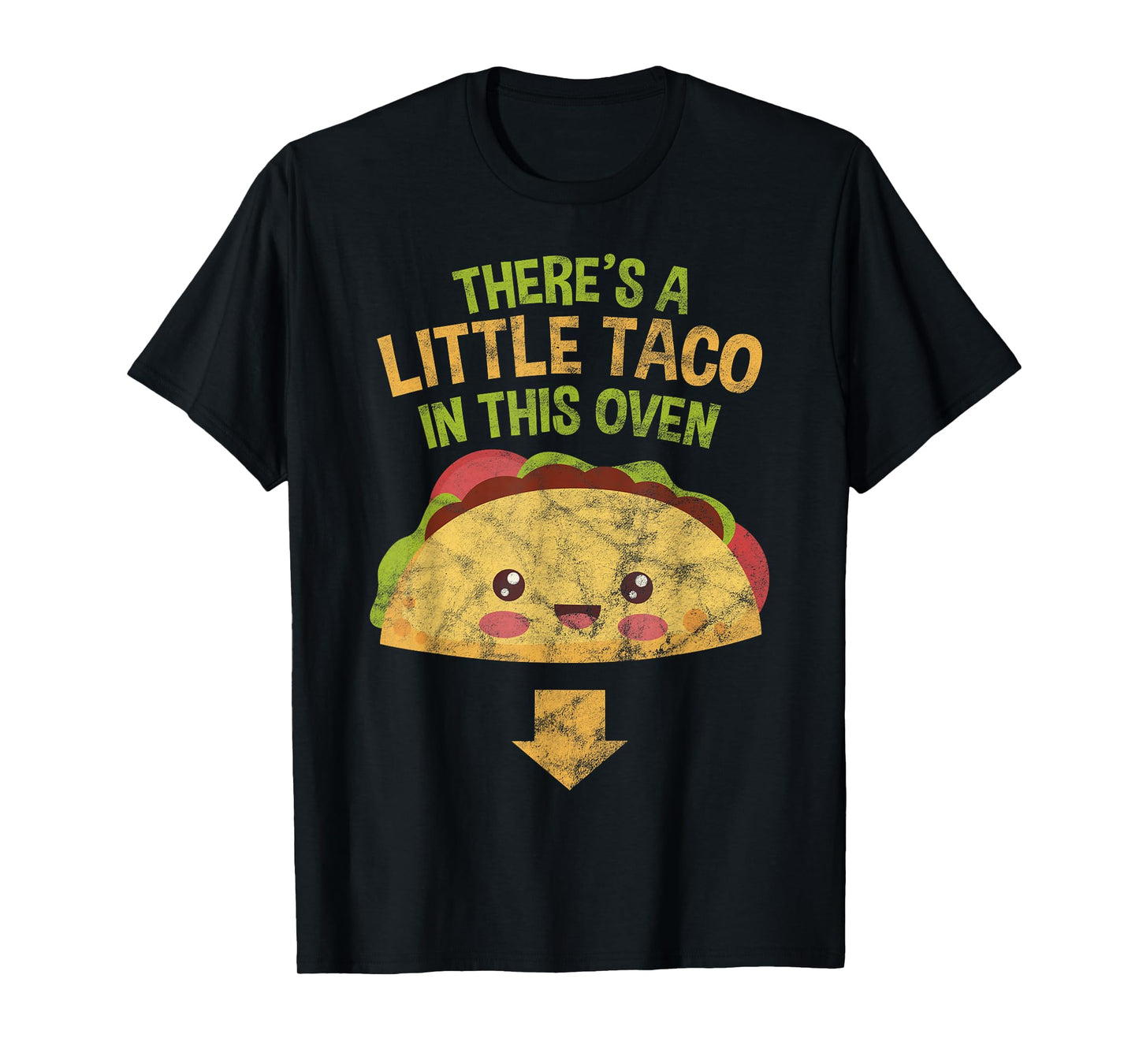 Gender Reveal Pregnancy Baby Cinco De Mayo Little Taco Gift T-Shirt