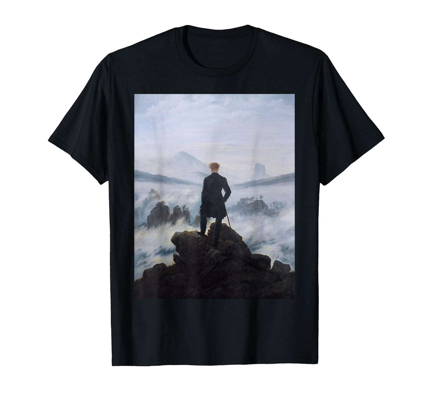 The Wanderer Above the sea of Fog T-Shirt