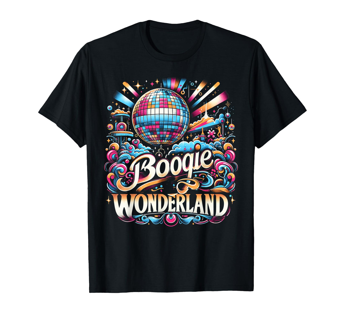 Boogie Wonderland Funny Graphic Tees T-Shirt