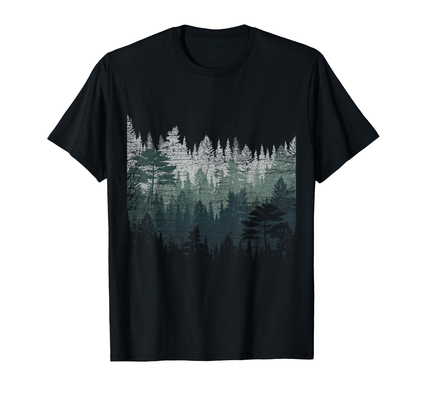 Night Nature Wildlife Trees Outdoor Forest T-Shirt