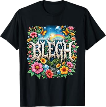 Cute Deathcore Design - Metalcore Blegh T-Shirt