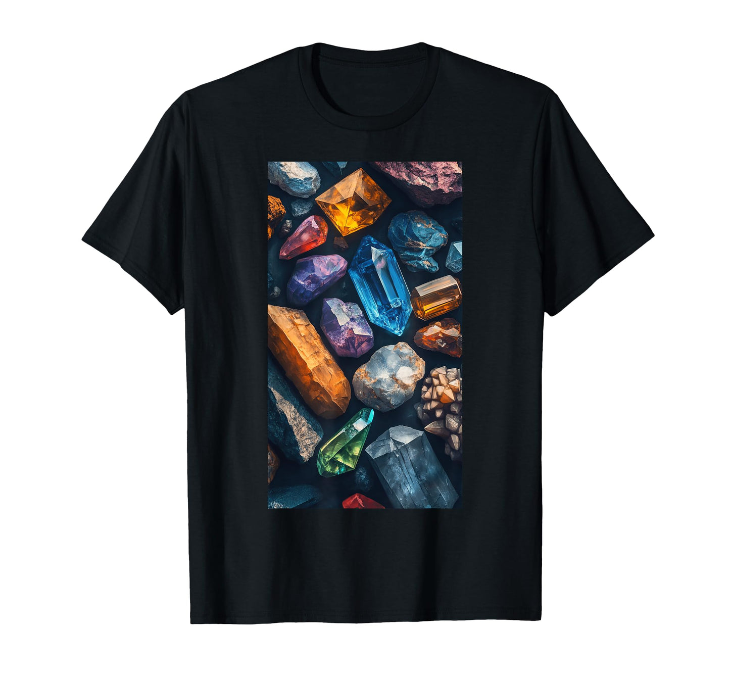 Minerals Gems Crystals Rock Collecting Geolog T-Shirt