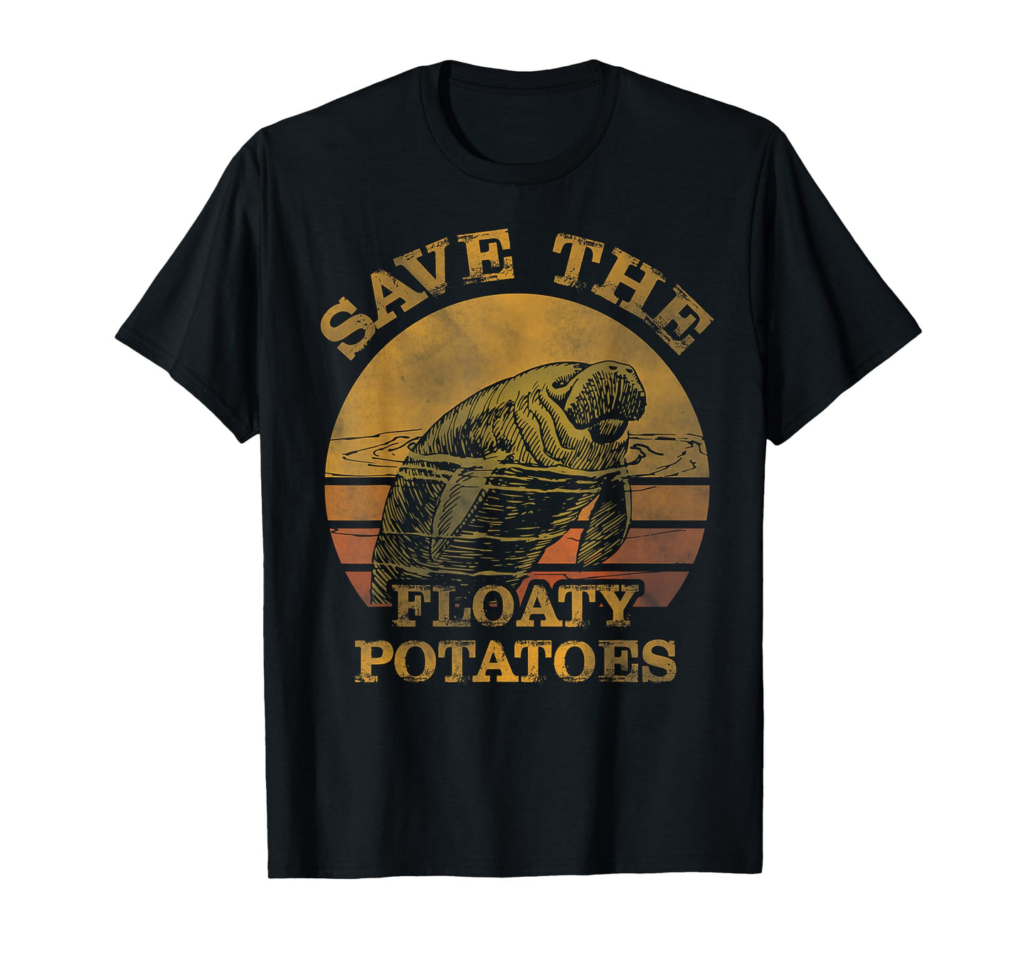 Save the floaty potatoes Tshirt retro vintage shirt T-Shirt