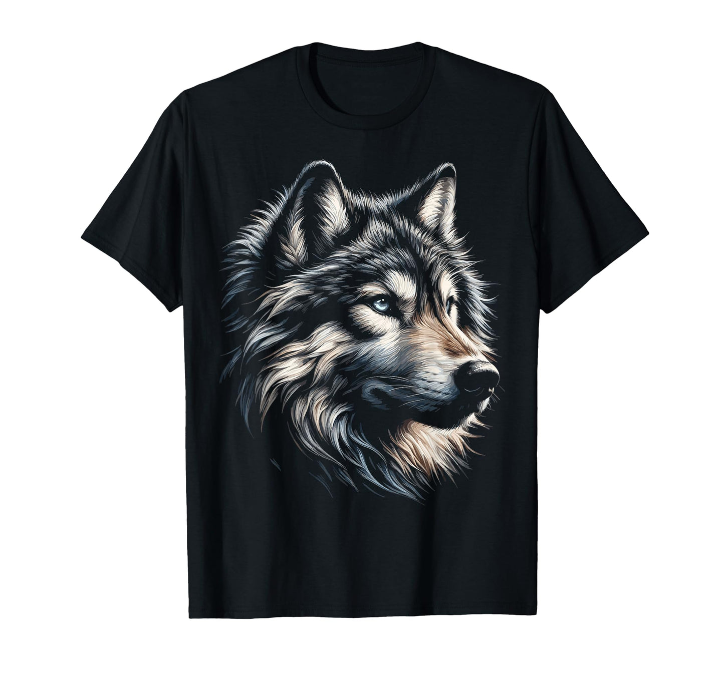 Wolf Fantasy Art Wolf Animal Lover T-Shirt