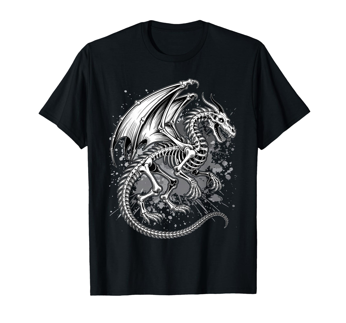 Dragon Skeleton Halloween Fantasy Boys Girls Kids T-Shirt