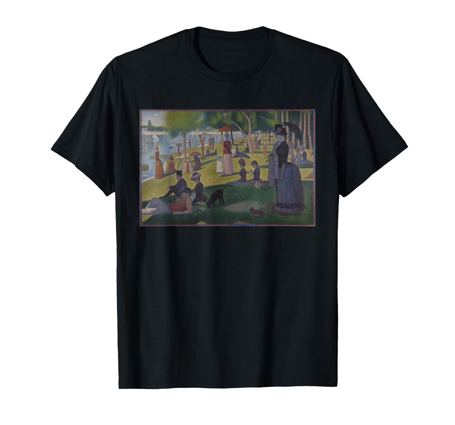 Sunday Afternoon on the Island of La Grande Jatte Seurat Art T-Shirt