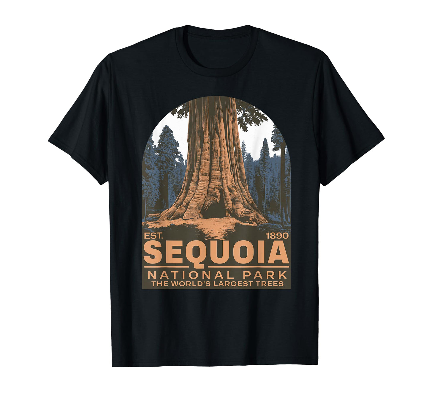 Sequoia National Park California Giant Tree T-Shirt
