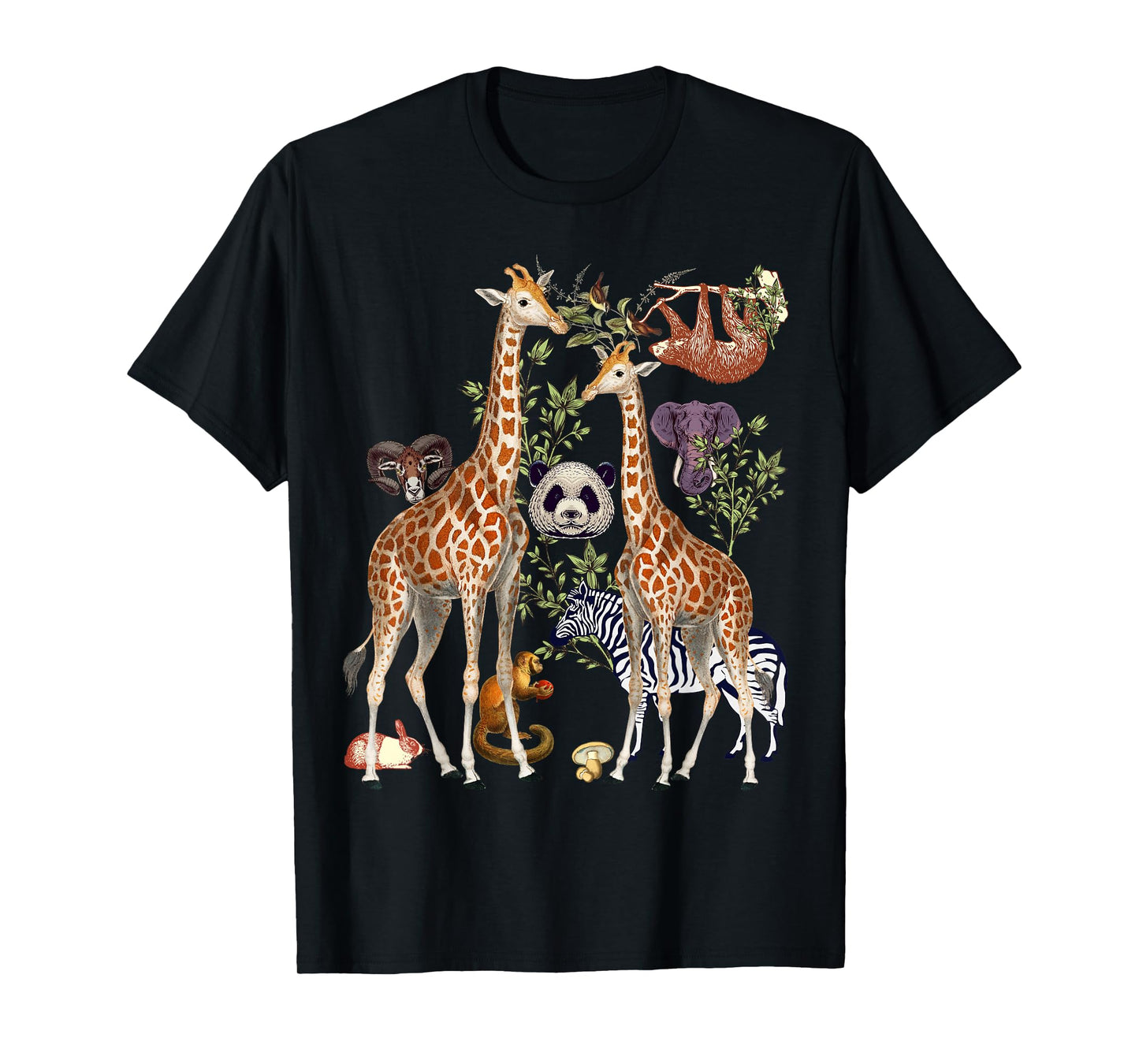 Jungle Animal Wildlife Safari Zoo Theme Wild Animals Forest T-Shirt