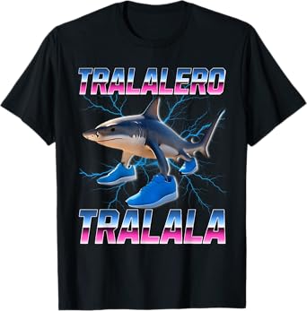 Tralalero Tralala - Italian Brainrot Meme T-Shirt