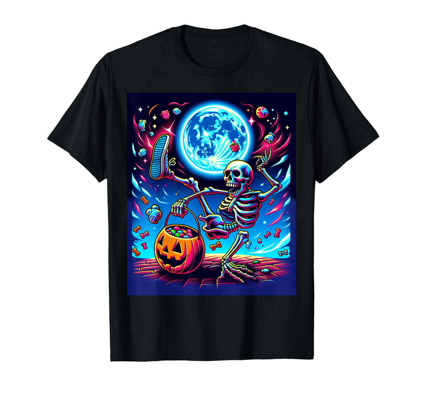 Breakdancing Skeleton T-Shirt