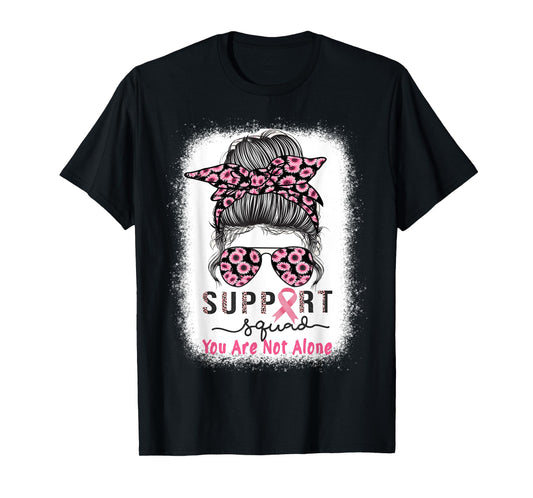 Breast Cancer Warrior Support Squad Breast Cancer Awareness T-Shirt