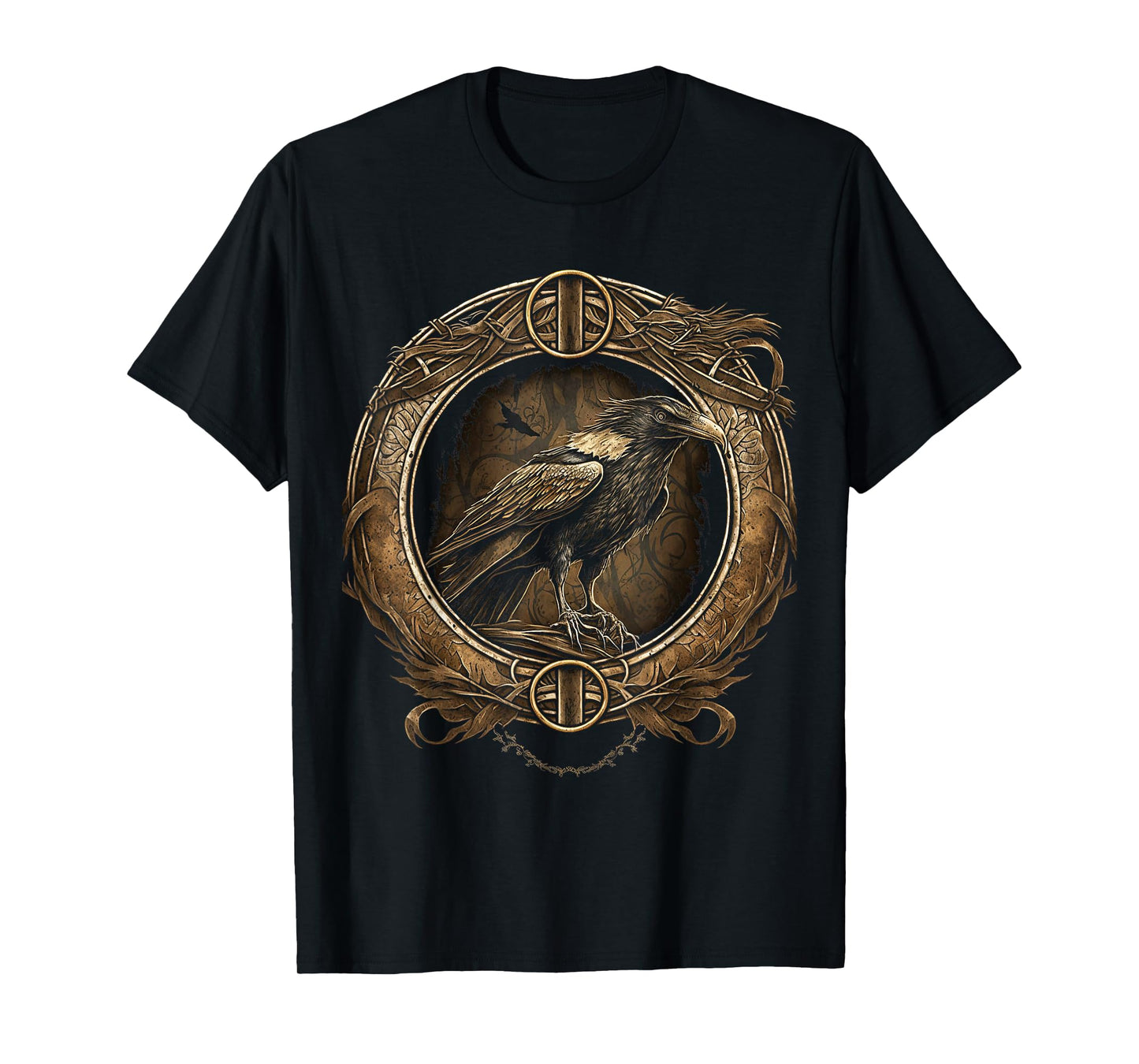 Odins Raven Viking Midgard Thor Walhalla T-Shirt