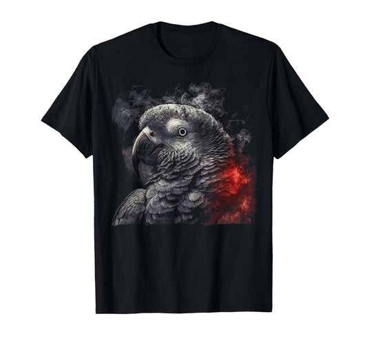 Beautiful African Grey Parrot T-Shirt
