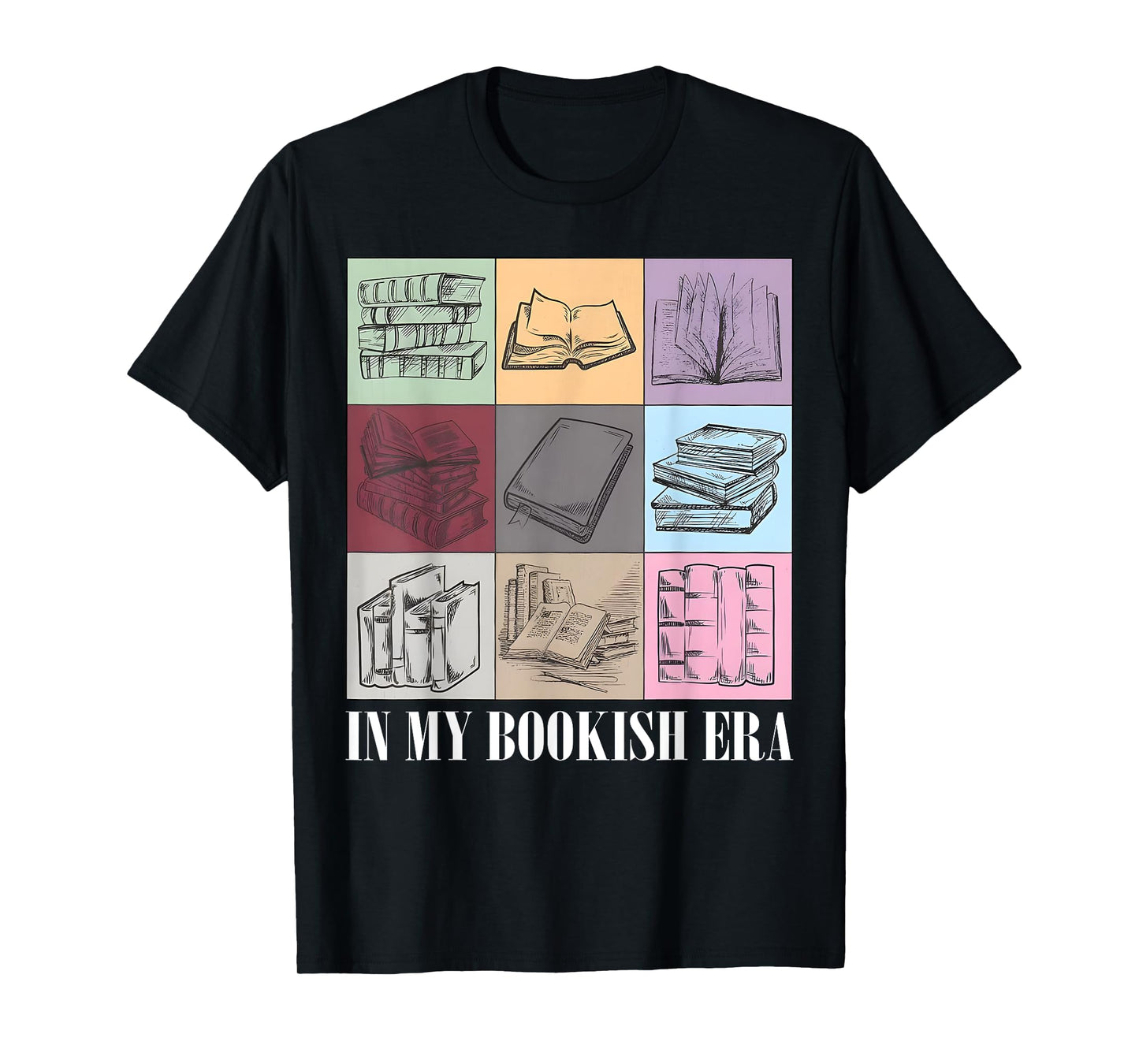 In My Bookish Era Bookworm Bookish Read Book Lover T-Shirt