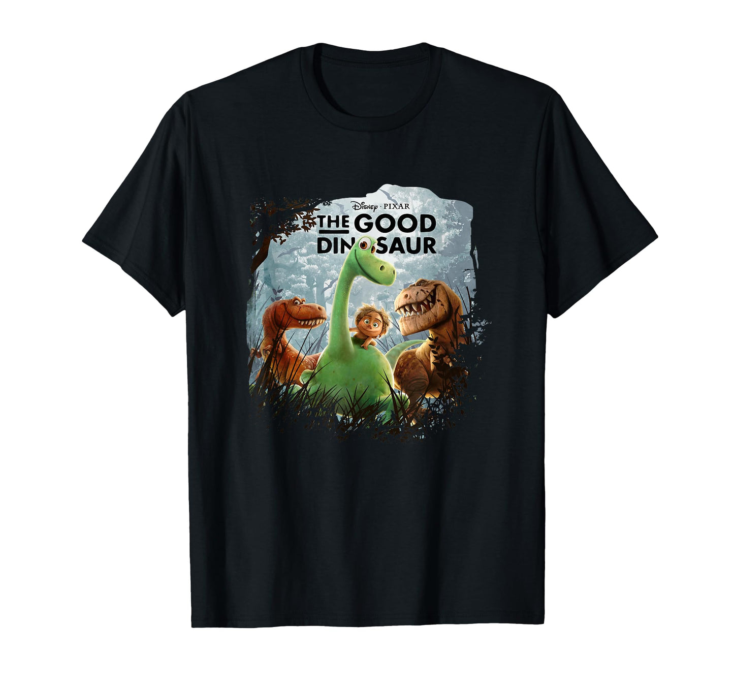 Disney Pixar The Good Dinosaur Iconic Group Shot Big Poster T-Shirt