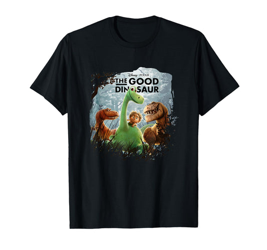 Disney Pixar The Good Dinosaur Iconic Group Shot Big Poster T-Shirt
