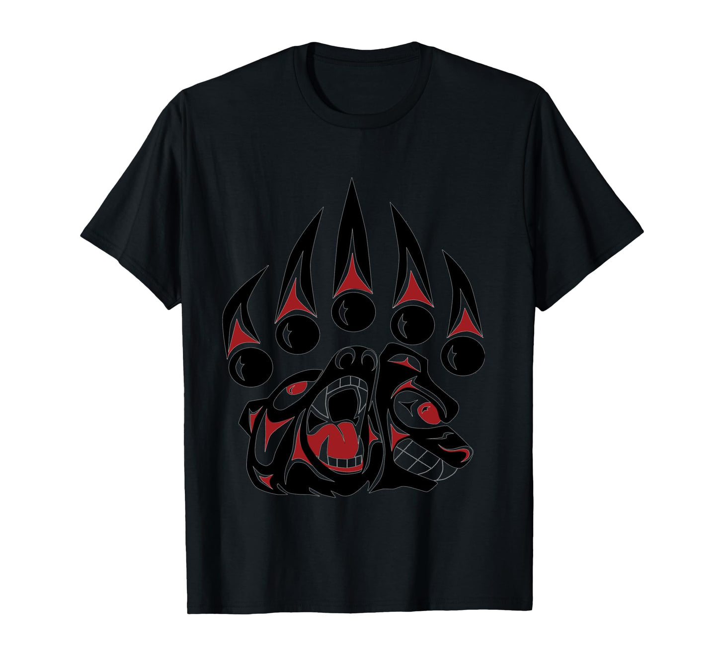 Native American Bear Claw Long Sleeved Shirt