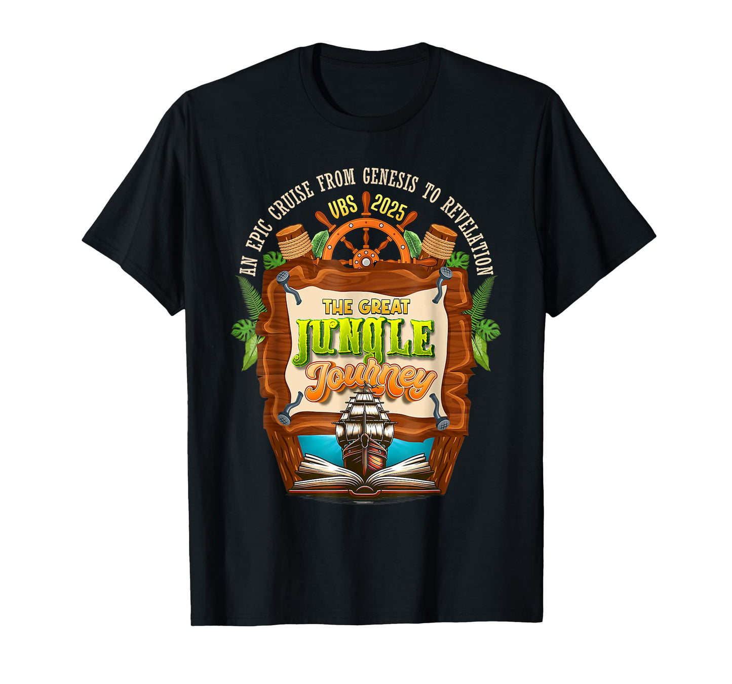 Jungle Journey VBS 2025 Vacation Bible School Summer Camp T-Shirt
