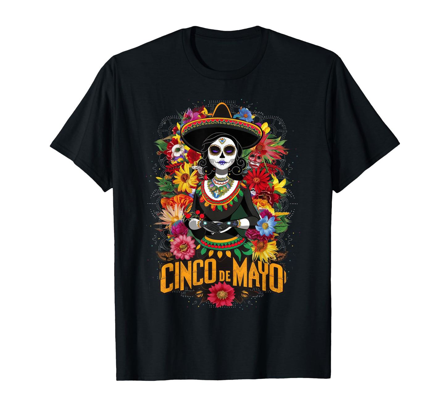 Cinco De Mayo Girl Mexican Fiesta 5 De Mayo T-Shirt