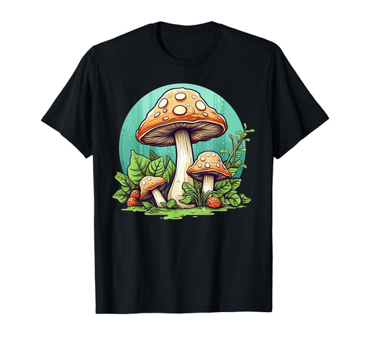 Cottagecore Mushroom Garden Lover T-Shirt