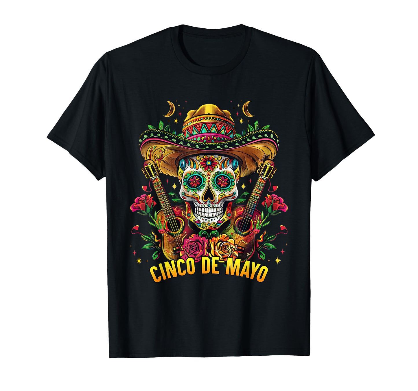 Cinco De Mayo Women Girl Kids Mexican Skull Fiesta 5 De Mayo T-Shirt