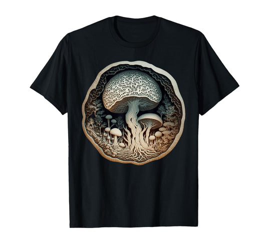 Cottagecore Nature Forest Garden Lover Mushroom T-Shirt