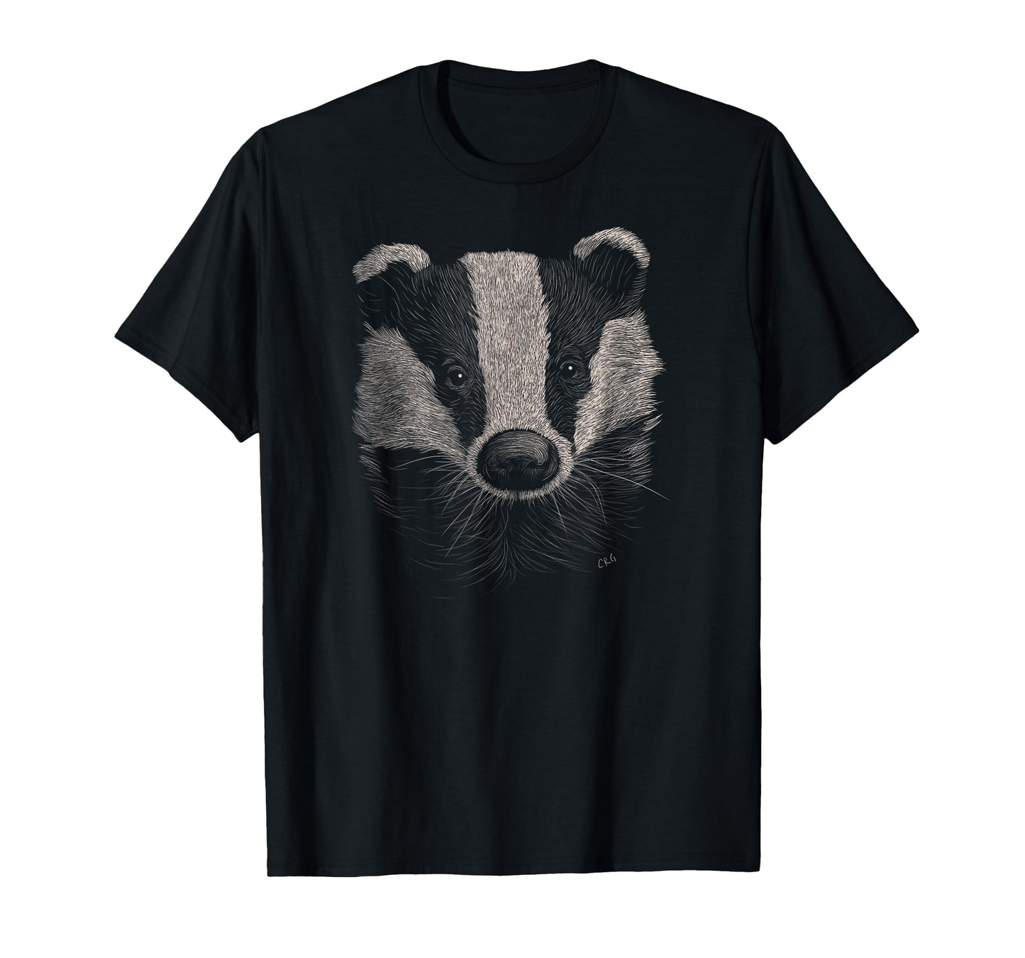 Badger Lover Gift Animals Wildlife Wild Badger T-Shirt