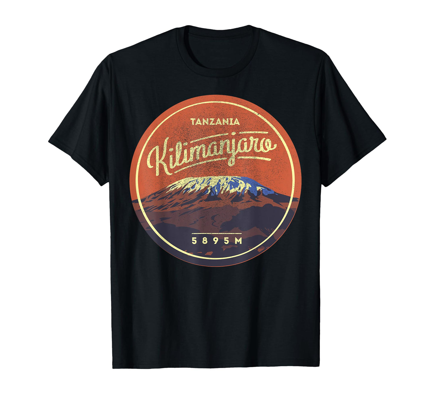 Travel Africa Tanzania Serengeti Mount Kilimanjaro Vacation T-Shirt