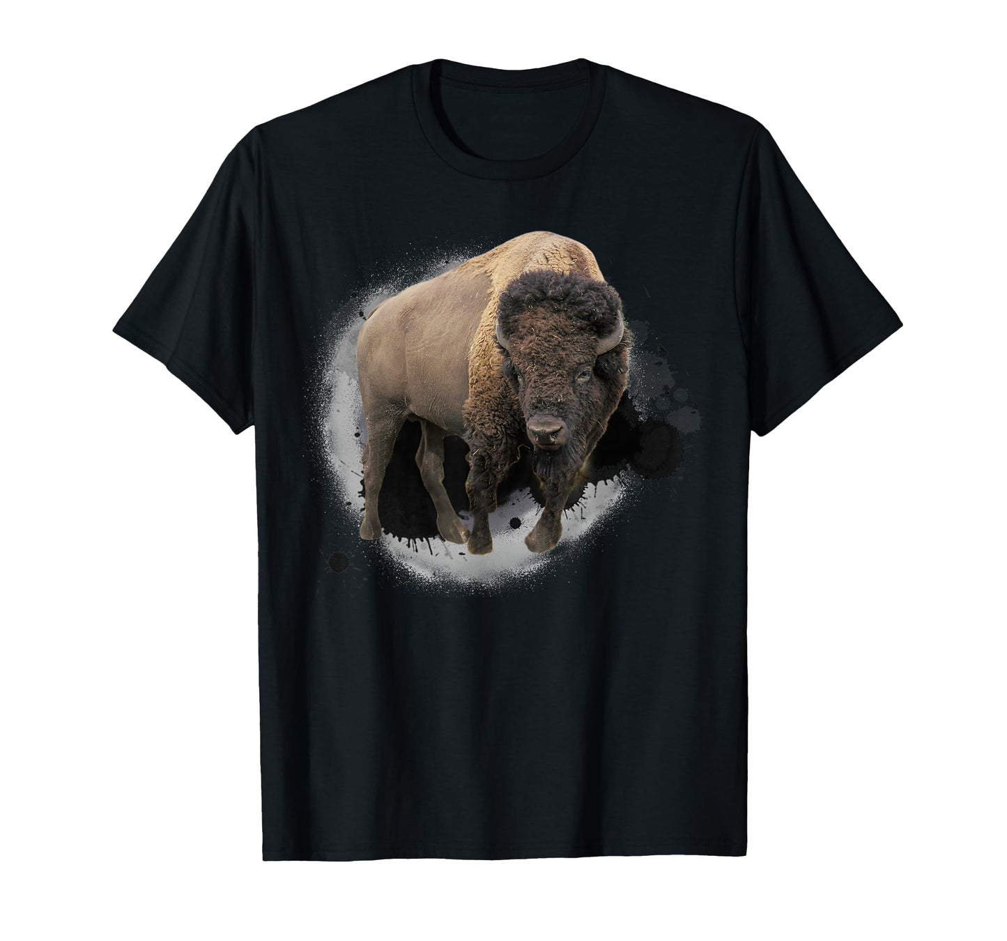 Bison Buffalo Beef Design Illustration Gift T-Shirt