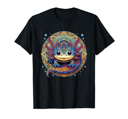 Axolotl Maya Aztec Axolot T-Shirt