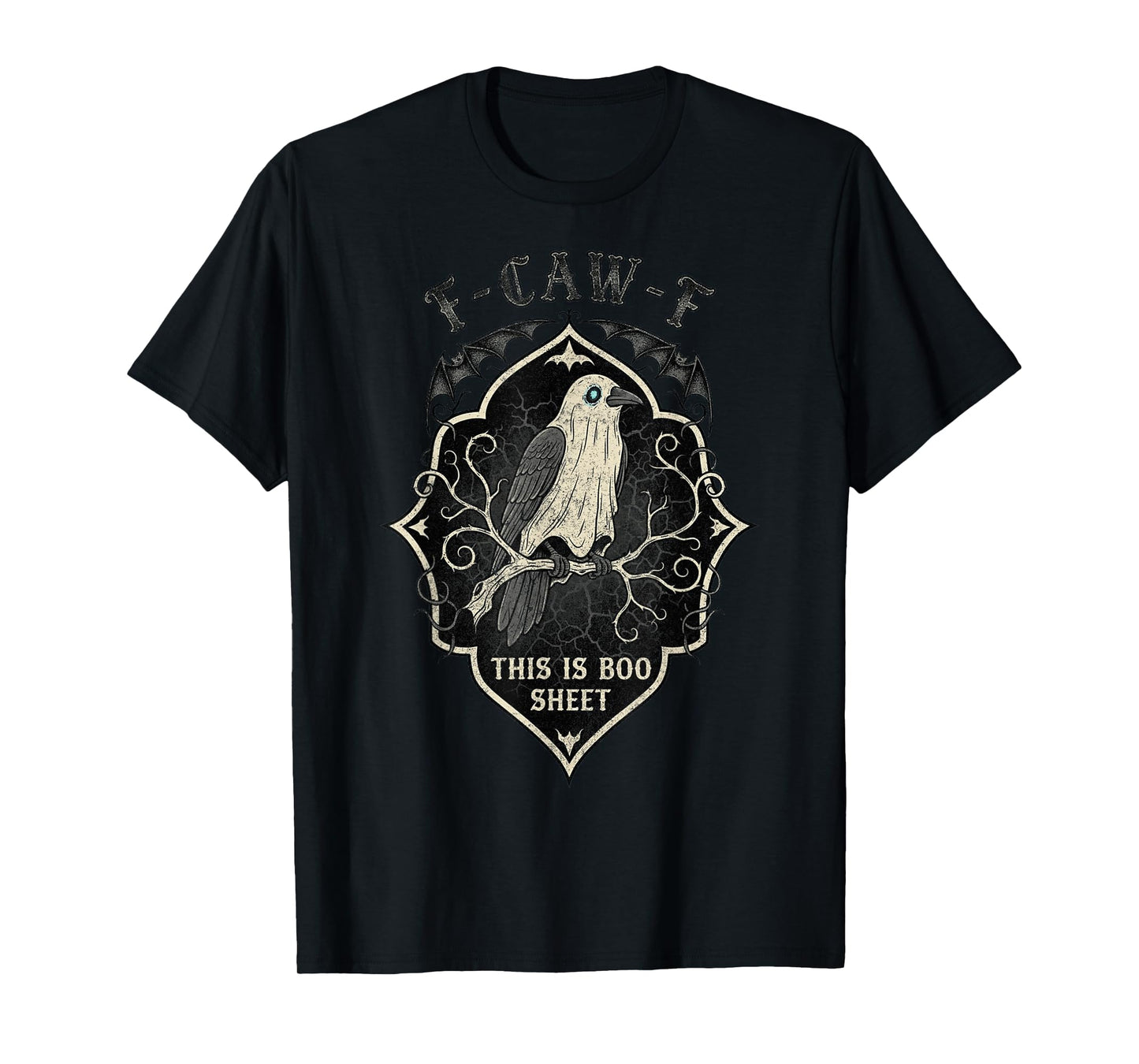 F-Caw-F This is Boo Sheet Ghost Halloween Costume Funny T-Shirt
