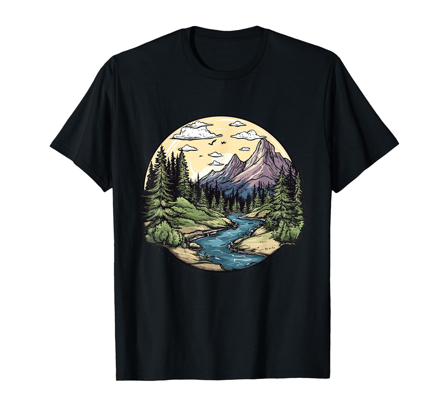 Hiking in Nature, Hiking T-Shirt