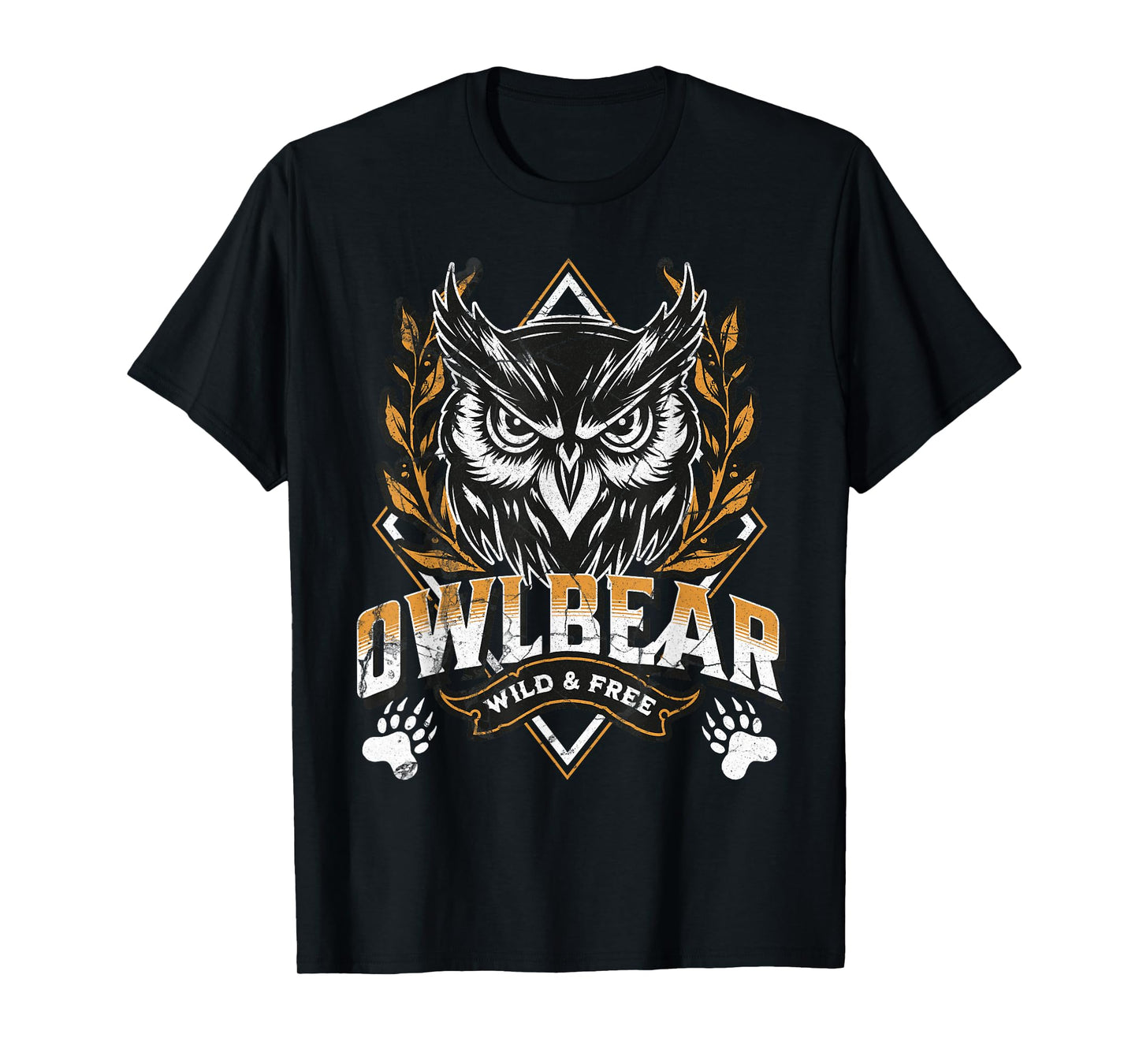 Owlbear Designs Black Owlbear T-Shirt Women's Medium