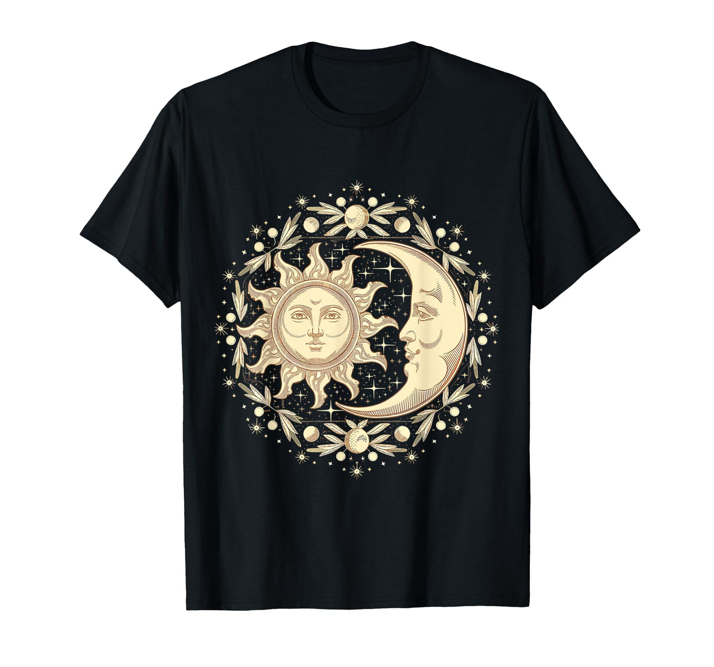 Celestial Moon and Sun T-Shirt