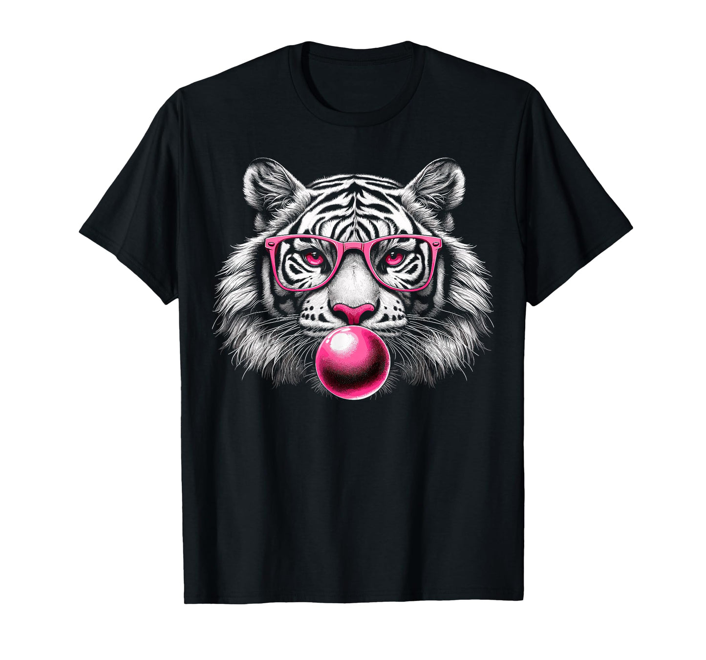 Tiger Face Wild Animal Cute Tiger T-Shirt