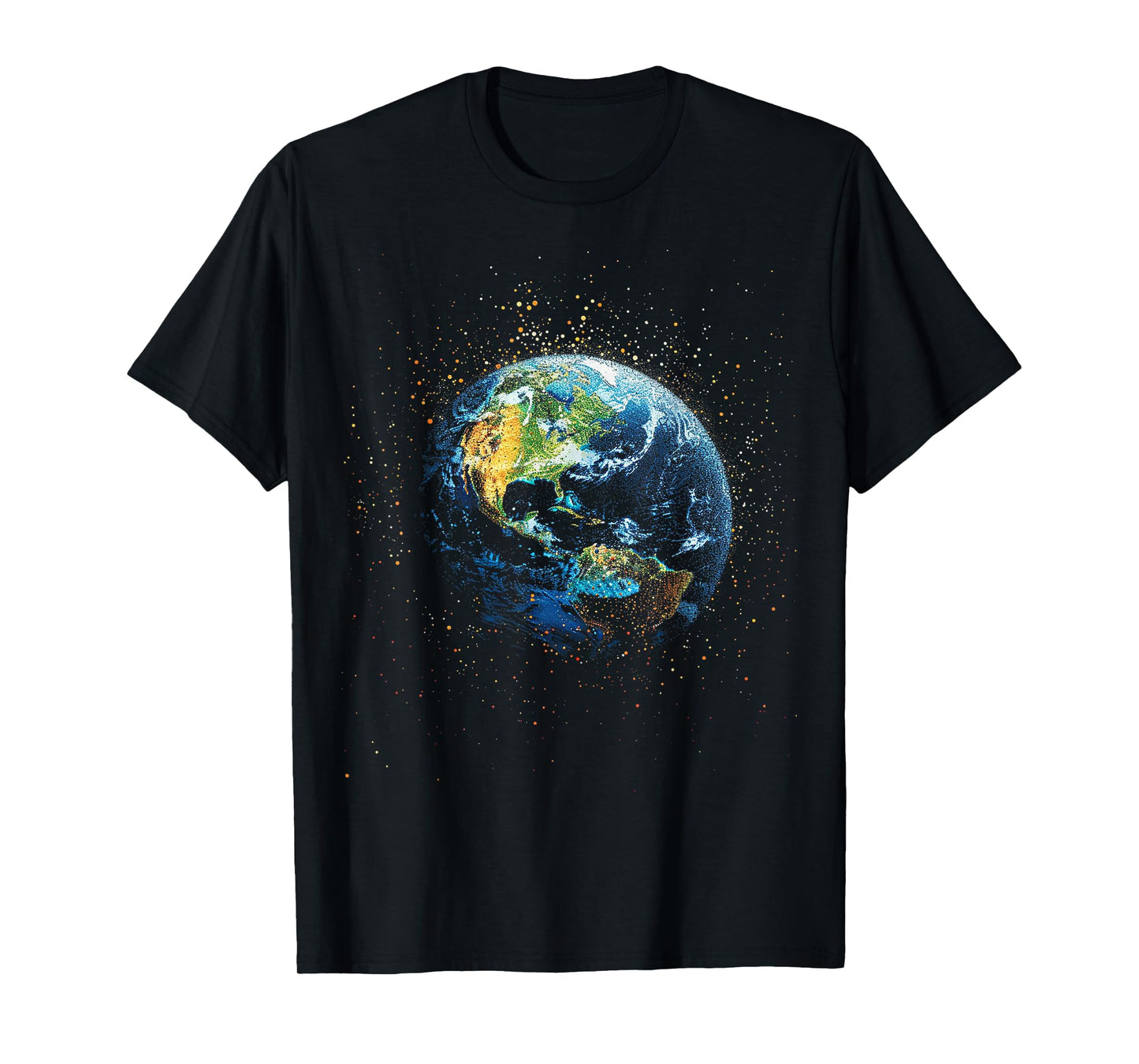 Earth Pointillism T-Shirt