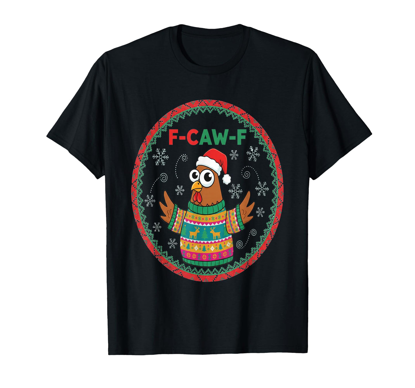 Funny F-CAW-F Meme Parody for F-Kaw-F Crow Fans Vintage T-Shirt