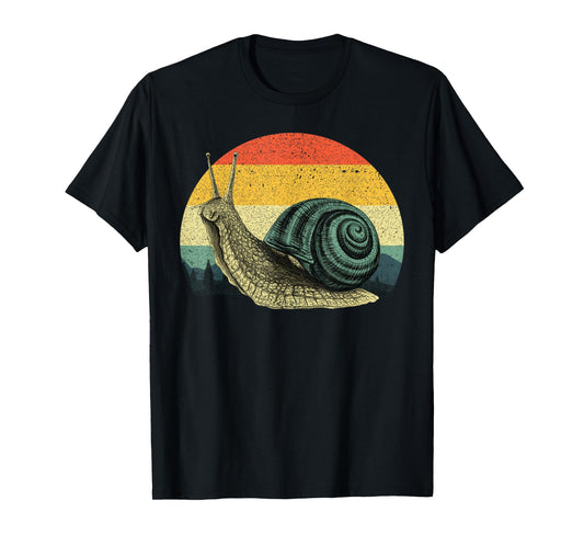 Cute Snail For Men Women Snails Slug Gardening Animal Lover T-Shirt