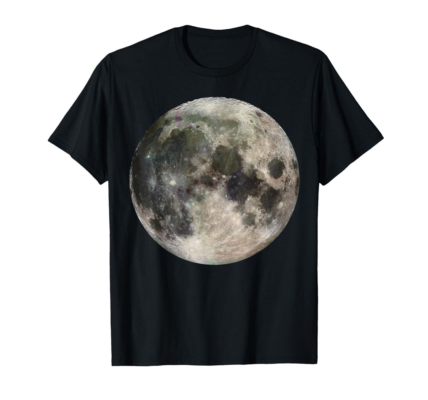 Full Moon Phase Space Love Photography Astronomy T-Shirt