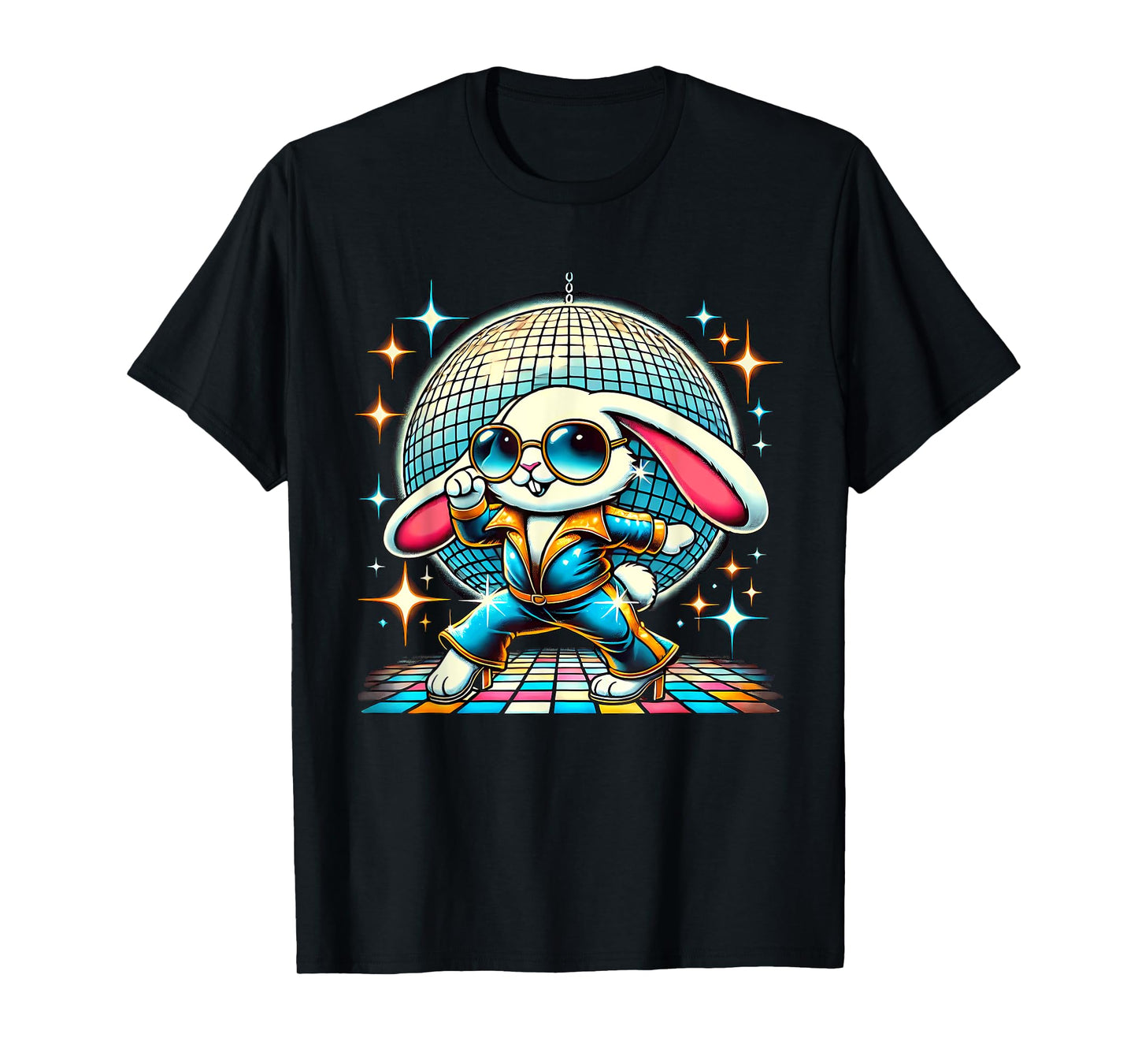 Aesthetic Bunny Disco T-Shirt